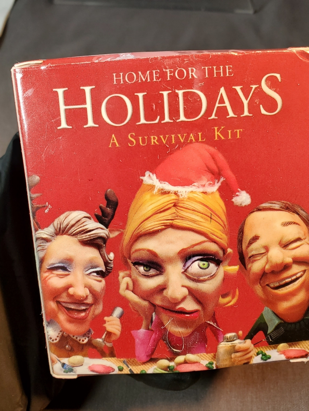 Home For The Holidays: A Survival Kit mini Flask, Earplugs, Excuse Cards